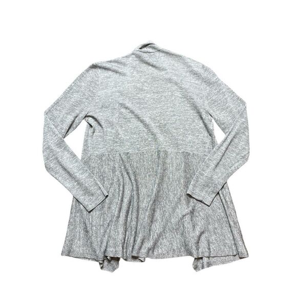 EILEEN FISHER Cardigan Sweater Gray Size XS Linen Blend - Picture 2 of 5